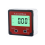 4x90 degree 2 button digital display tilt box plane protractor 3