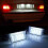 Weiße LED-Kennzeichenbeleuchtung für E36 2
