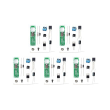 5x DC3-5V DIY-Kit Hochspannungsgenerator Lichtbogenzünder-Feuerzeug-Kit für DIY-Elektronikproduktionsanlagen