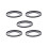 5Stück 49mm Bis 72mm Kamerafilterobjektiv Step--Adapterring 1