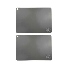 2X Induction Hob Mat Non-Slip Induction Cooking Plate Mat Silicone Heat Insulated Mat Reusable Refrigerators and Ovens C.
