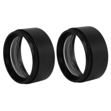 2X WD120 0,7X Trinokulares Stereo Mikroskop Vorsatz Objektiv Barlow Objektiv 48 mm Gewinde