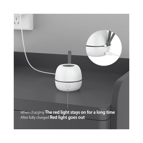 Portable pacifier sanitizing box for on the go. Rechargeable pacifier sanitizing box cleans within 180 2