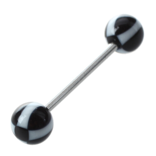 30 X Assorted Tongue Nipple Bar Ring Barbell Piercing 1