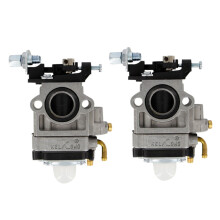 2x Hedge Trimmer Accessories Mower Two-Stroke Carburetor For 40cc 43cc 49cc Engine 2-Stroke Chopper All-Terrain Vehicle