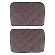 2X Hunde Bett Matte Wasserdicht, Hunde Kisten Matte KaubestäNdig, Rutschfest, Hunde Matratze für Außen und Reisen S.