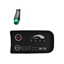 5PIN S810 E-Bike-MessgeräT, LED-Anzeige, 36 V UART für Elektrofahrrad, Elektrofahrrad-MessgeräT