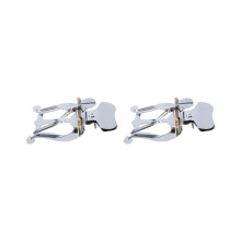 2x Lichtgewicht draagbare marsstandaard voor trompet, trombone, muziekclip en accessoires voor koperblaasinstrumenten