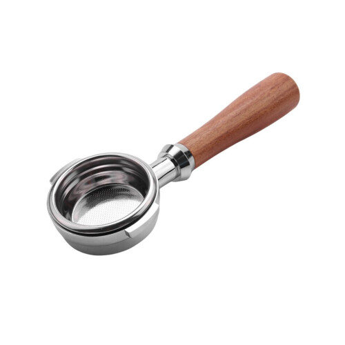 58mm Stainless Steel Coffee Machine E61 No Base Filter Holder Coffee Bottomless Handle Coffee Spoon
