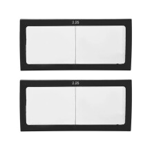 2x vergrootglas voor booglassen, lasbril, lasmasker met dioptrie 2,25, bescherming tegen verblinding.