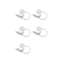 5x Träpanel LED Touch Sensor Dimmer Dold Strömbrytare Touchströmbrytare för LED-remsor Vit