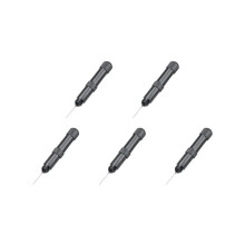 5X - Metall-Klebstoffapplikatornadel für Hobby, Basteln, Modellbau und zum Dosieren von Kleinteilen