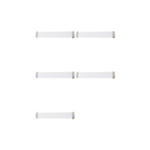 5x Snare-Draht, Snare-Drum-Draht, Saiten, Gurte, Snare-Drum-Zubehör, 20 Stränge, Stahl für Snare-Drums,