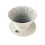 Pour over Kaffeefilter, Silikon, Camping-Kaffeefilter, Grau 1