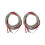 Set of 10 steel strings for 5-string bass guitars. Great replacement, durable. 1