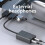 7.1-kanaals geluidskaart, USB-audio-interface voor microfoon/luidspreker 1