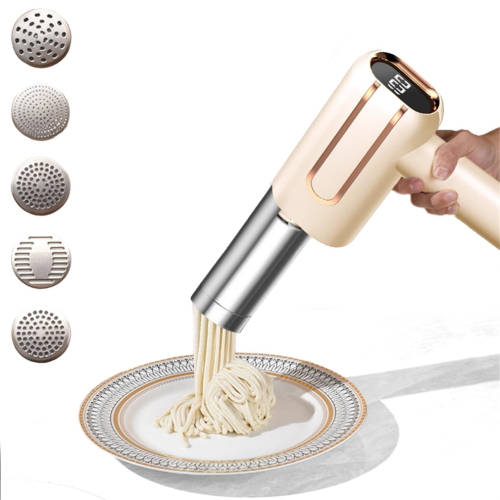 Handheld Electric Pasta Maker 5-in-1 Cordless Pasta Maker 1
