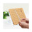 7 x 7 inch Macrame Panel and Adjustable Metal Stand, Double-Sided Mesh Macrame Project Panel for Braided Cords 2