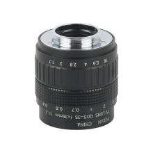 35-mm-Cctv-Objektiv, C-Mount-Tv-Filmobjektiv für -Kompatible Usb-Industrie-Digitalvideomikroskopkamera