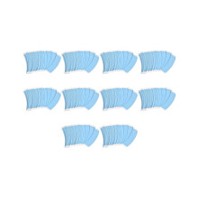 360 stuks/lot Blauwe effen dubbelzijdige pruiktape, verlengde haarband, waterdicht, voor toupee-kantpruik,