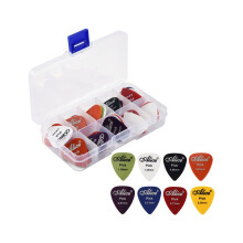 Alice gitaarpickjes, 1 doos, 40 stuks, Pick Mediator mix 0.58-1.5