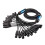 12-channel XLR cable, audio extension cable, 3 meters 1