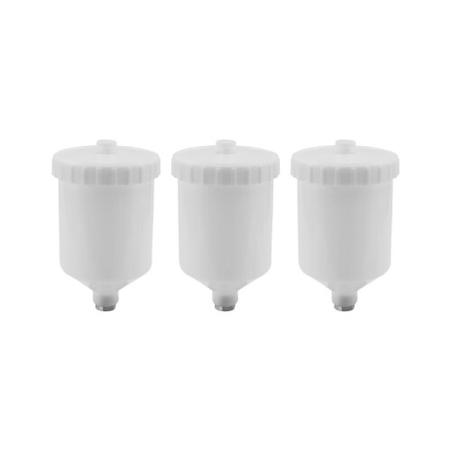3 x 600 ml Paint Watering Can Air Spray Tool Plastic Pot Threaded Connection Spray Tool