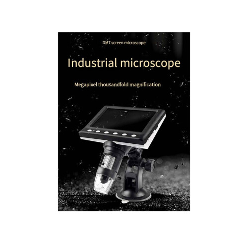 4.3-inch Digital Microscope 1000X Coin Microscope 960P Video Microscope for Adults for Welding with 2