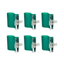 6 stuks/set 11oz lattebekers voor 3D-sublimatiemachine, sublimatiebekers, siliconen klem, siliconen