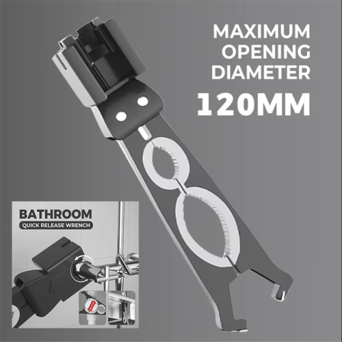 New Bathroom Screw Quick Release Wrench Portable Universal 1