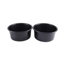 6-Zoll-Kuchenform, 2er-Set, antihaftbeschichtete Aluminiumlegierung, kleine runde Kuchenform zum Backen