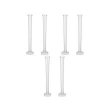 6-Piece Candle Mold - Jewelry Resin Molds - Conical Candlestick - Emergency Candle Set