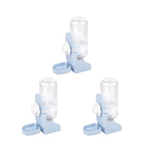 3X 500ML Haustier Papageien Vögel Trinker Taube Kaninchen Trinken Wasser Feeder Schüssel Katze Hund Käfig Hängenden Wasser Spender Gerät