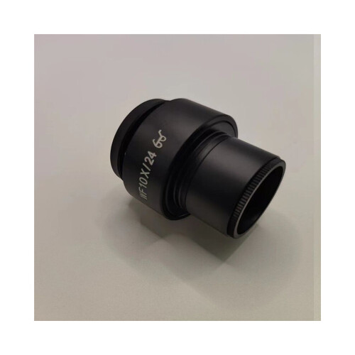 Ocular gran angular WF10X/24 con gran distancia de pupila de salida y campo de visión ajustable, interfaz 2