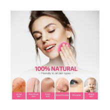60 Compressed Facial Sponges for Daily Facial Cleansing and Exfoliation, Makeup Removal, Disposable Sponges