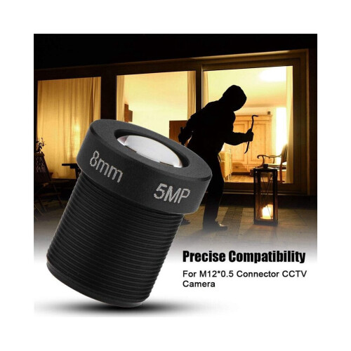 Single-board computer lens, 8 mm, 5 MP, HD network, Multifunctional, Practical, Portable, Security surveillance lens 2