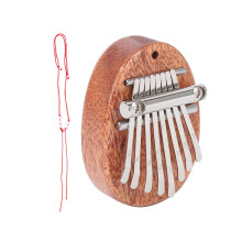 8-toetsen Kalimba, verfijnde vinger- en duimpiano, marimba, muzikaal accessoire, hanger, cadeau