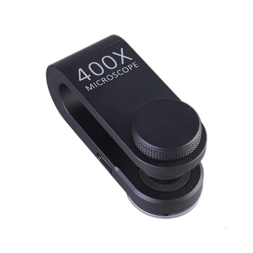 E1PC 400x Microscope - Microscope with Built-in Battery for Smartphone Camera, Magnifying Glass, LED Microlens Microscope 2