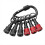 Upgraded drill bit holder keychain, 6-piece set, 1/4" bit holder 1