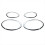 Galvanized Bright Strip headlight ring frame for Bentley 2