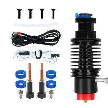 Voor E3D Revo keramische hotend kit V6 koelblok messing nozzle B