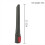 Flat nozzle, flat suction round brush, accessories, replacement 2