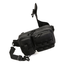 Angel-Brusttasche mit Angelrute, Sport-Hüfttaschen, Köder-Organizer