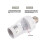 Intelligent motion sensor lamp holder with PIR induction adapter, lamp socket converter and automatic 3