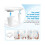 Nails Tech Manicure Hand Rest Cushion, Large Microfiber Arm Rest for Nails, White 4