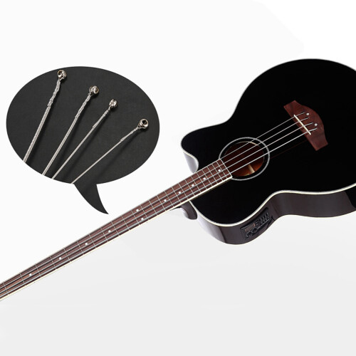 8x steel strings for 4-string bass guitar 1