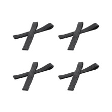 Set van 8 verstelbare en ademende vervangende polsbandjes met zachte band voor hartslagmeter - Wahoo