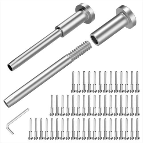 Cable railing kit, 1/8-inch cable railing tension receiver