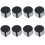 8 Pieces Gas Stove Knob, 8mm Stove Control Switch Range Oven Knobs Cooktop Burner Knob for Kitchen Replacement 1