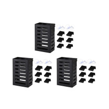 6er-Pack Aquarienpflanzenhalter mit Haken und Saugnäpfen, hängende Behälter für Wasserpflanzen zur Dekoration